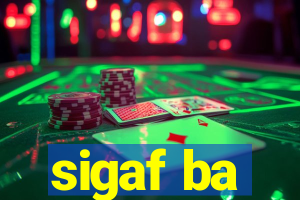 sigaf ba